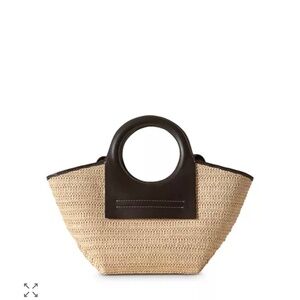 HEREU Cala Raffia Tote bag